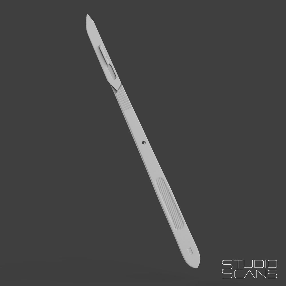 Medical Scalpel 3D Scan