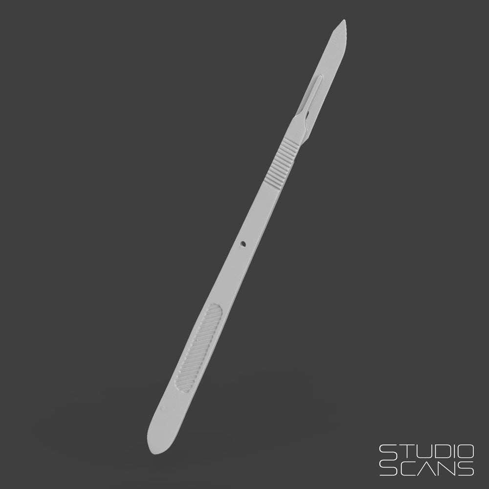 Medical Scalpel 3D Scan