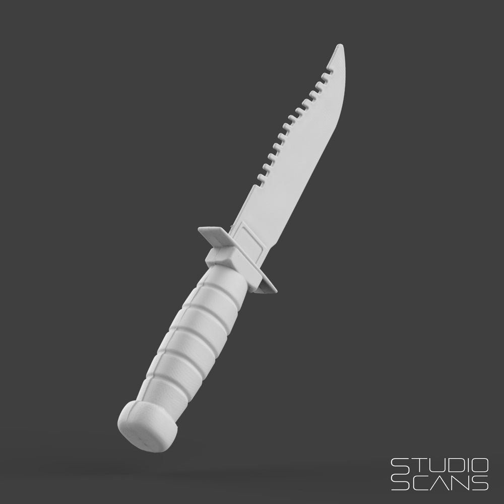 Toy Serrated Knife 3D Scan